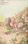 Flower Fairy Alphabet, antique Convolvulus Flower Fairy print